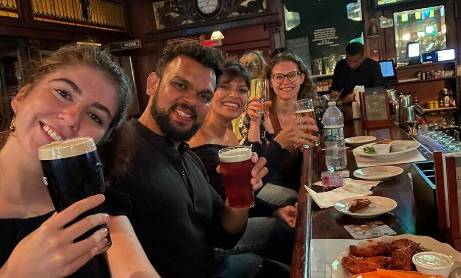 NYC: Night Out Prohibition History Bar and Speakeasy Tour - Stop two: the bar hop gains variety