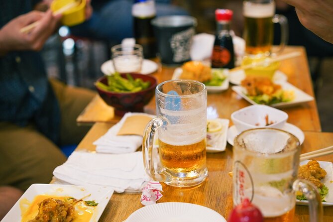 Okinawa Bar Hopping Tour with Sanshin Live in Music Town Koza - Stop two: Nakanomachi and local conversation
