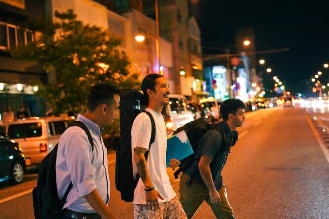 Okinawa Bar Hopping Tour with Sanshin Live in Music Town Koza - Practical limits: heat, age, and dietary needs