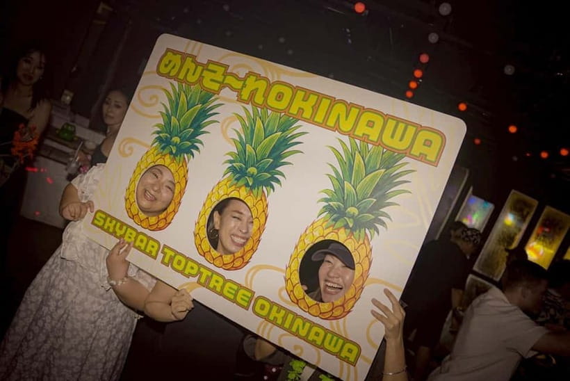 Okinawa:Sky BAR TOPTREE Nightclub Entry Ticket+Drink & VIP - How to plan your evening