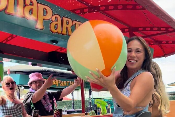 Old Town Scottsdale Party Bike Bar Crawl and Pool Party - Stop one: 50 Shades of Rosé and its 20-minute pop-up visit