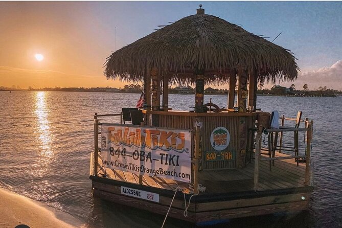 Orange Beach 90-Minute Sunset Cruise on a Tiki Bar - What 90 minutes on the tiki boat feels like
