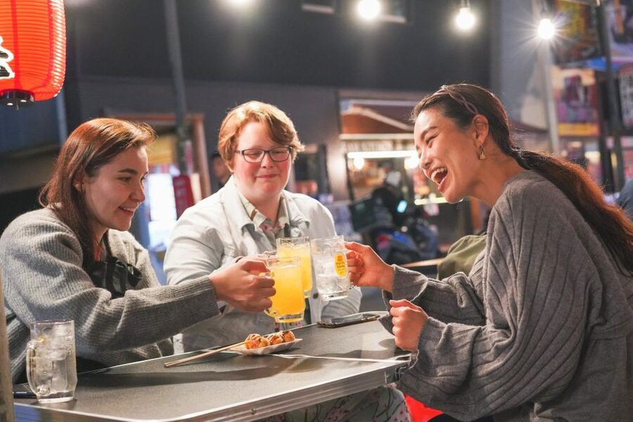 Osaka: Bar-Hopping Night Tour in Namba - Important limits before you book