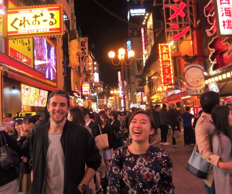 Osaka: Bar-Hopping Night Tour in Namba - Meeting at FamilyMart near Namba