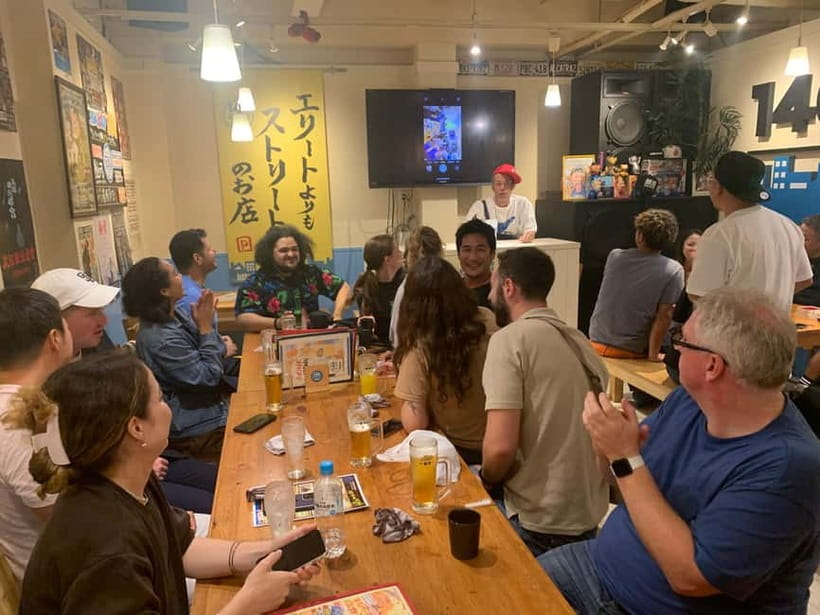 Osaka: Namba Pub Bar Crawl with a Local Guide - Stop three: American Village and whisky