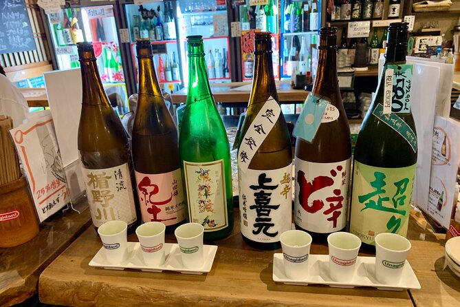 Osaka Nights: Ultimate Pub Bar Crawl with an Expert Local Guide - Trying sake, plum wine, whiskey, and craft beer