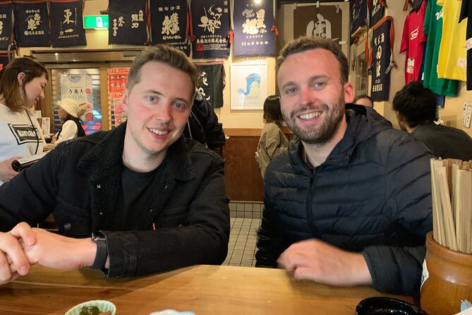 Osaka Nights: Ultimate Pub Bar Crawl with an Expert Local Guide - Stop one: Shinsaibashi-suji and the first izakaya