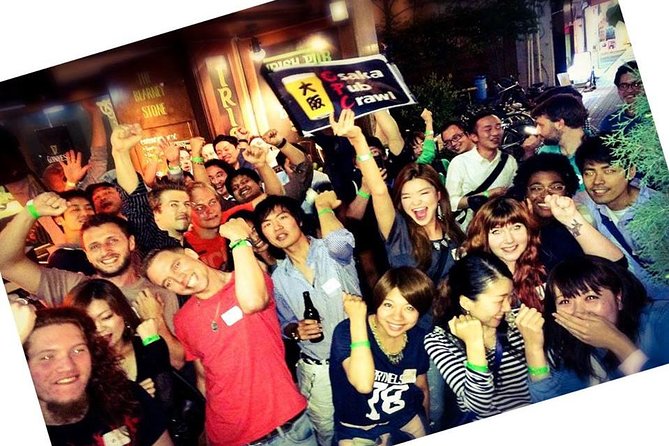 Osaka Pub Crawl and Nightlife Tour - Starting at Voyager Lounge Shinsaibashi
