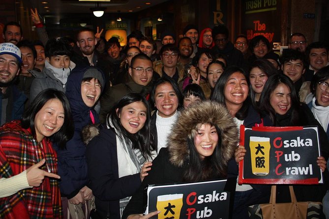 Osaka Pub Crawl and Nightlife Tour - The Nightclub Finish and the Extra 1,000 Yen