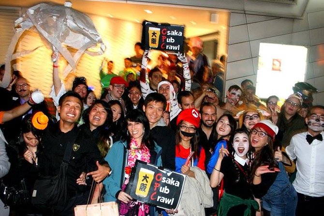 Osaka Pub Crawl and Nightlife Tour - Moving Through Shinsaibashi’s Bars