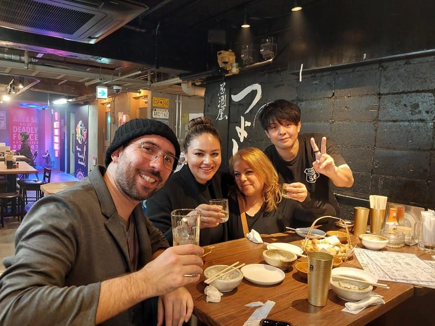 Osaka: Unforgettable Bar Hopping in Kyobashi! - Stop three: yakitori and tea-based drinks