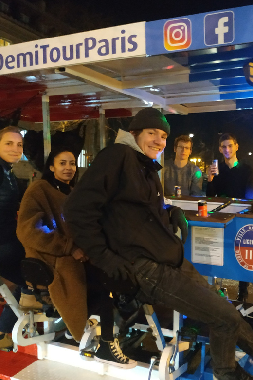 Paris: Beer Bike Bar With Drinks Included - Key details before you book