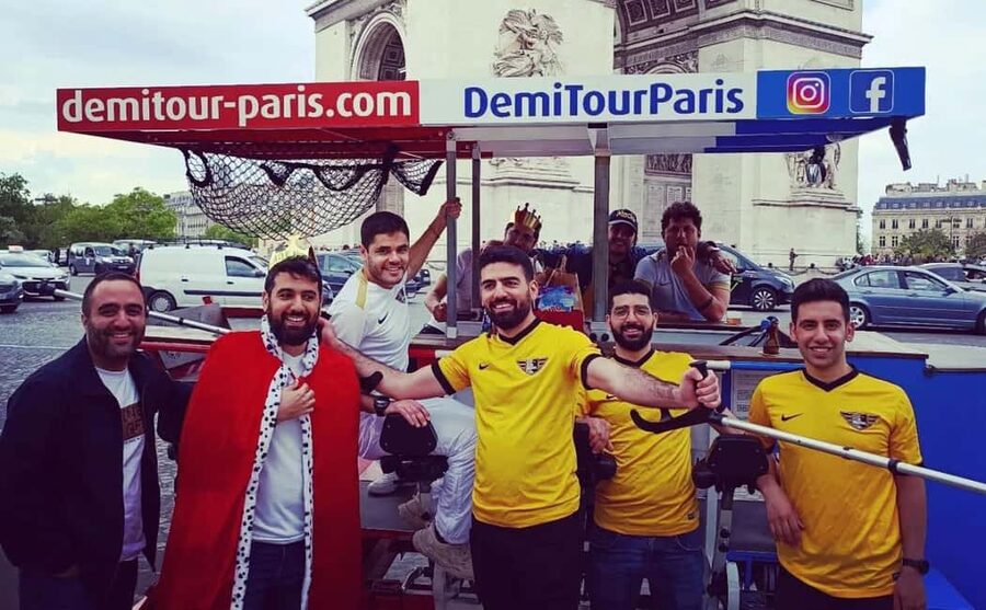 Paris: Beer Bike Bar With Drinks Included - Drinks, music, and the social side