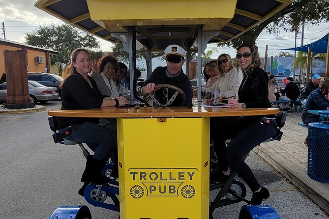 Party Bike through St. Pete with Bar+Mural Stops on Trolley Pub - Ferg’s Sports Bar & Grill: the loudest option