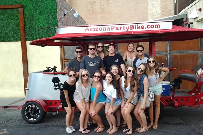 Pedal Bar Crawl Tour of Downtown Phoenix - Stop 1: The Duce and its warehouse character