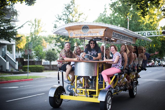 Pedal, Drink, and Bar hop through Sacramento on a 15 seat Beer Bike - Key points before you pedal