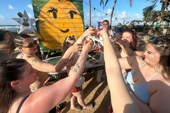 Pinones Bar Hopping Beach Food Tour & Caguas River Hidden Gem - Loíza and Piñones, where food carries the story