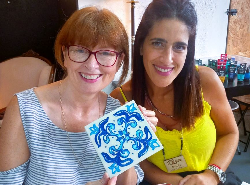 Porto: Tile Painting and Cocktails in Downtown Porto - The Cocktail Adds to the Mood