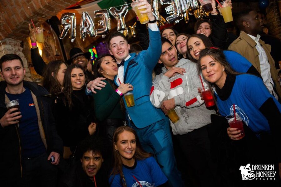 Prague: Pub Crawl with Unlimited Drinks, Bars & Club Entry - Three nearby bars, three different moods