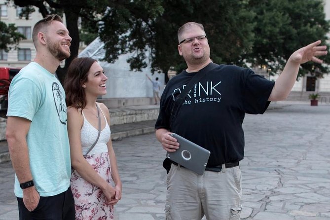 Private Drunk History Tour: 4 historic bars & 5+ hours - A 15-minute look at Alamo Plaza