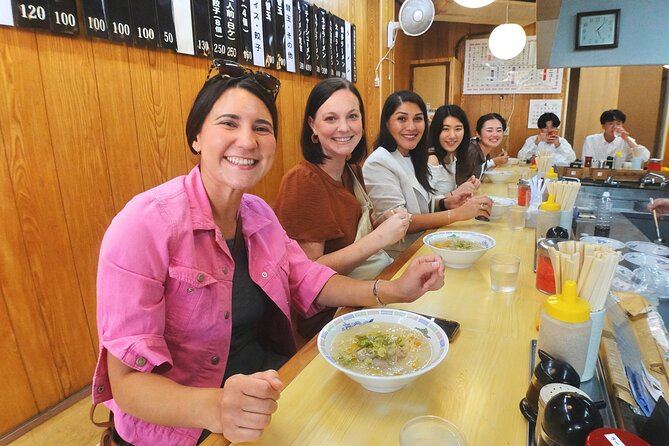 Private Fukuoka Bar Hopping and Food Walking Tour - Finish with sake and fried horse mackerel in Fujisaki-machi