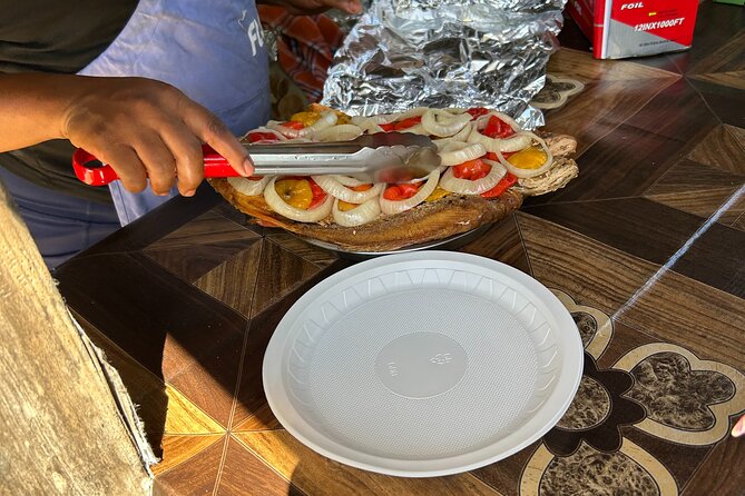 Private Seafood Tour and Floyds Pelican Bar or Black River Safari - Pepper shrimp in Middle Quarters