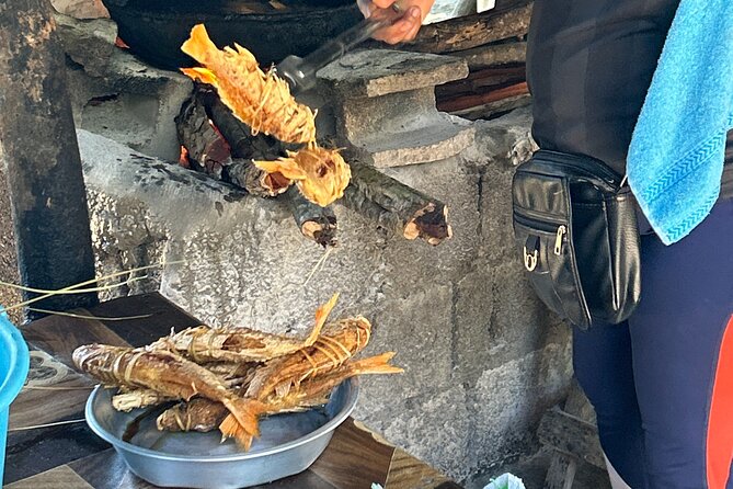 Private Seafood Tour and Floyds Pelican Bar or Black River Safari - Starting with Jamaican comfort food at Arawak’s Rest Stop