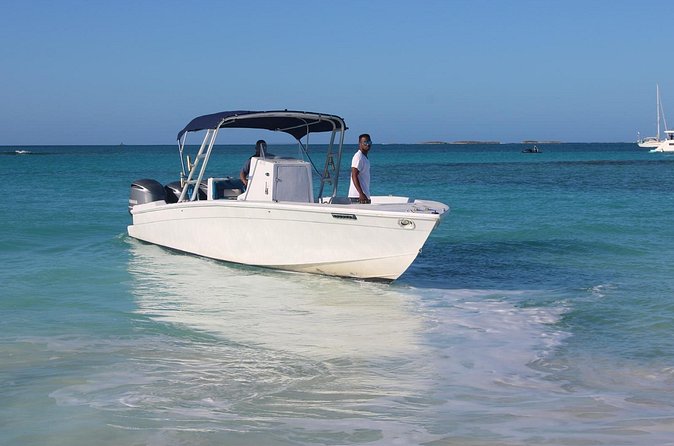 Private speed boat beach and bar hopping visiting Rose island - The $850 Group Price and Who Gets Good Value