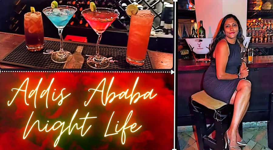 Pup crawl and nightlife tour in Addis Ababa. - Ethiopian music gives the evening its character