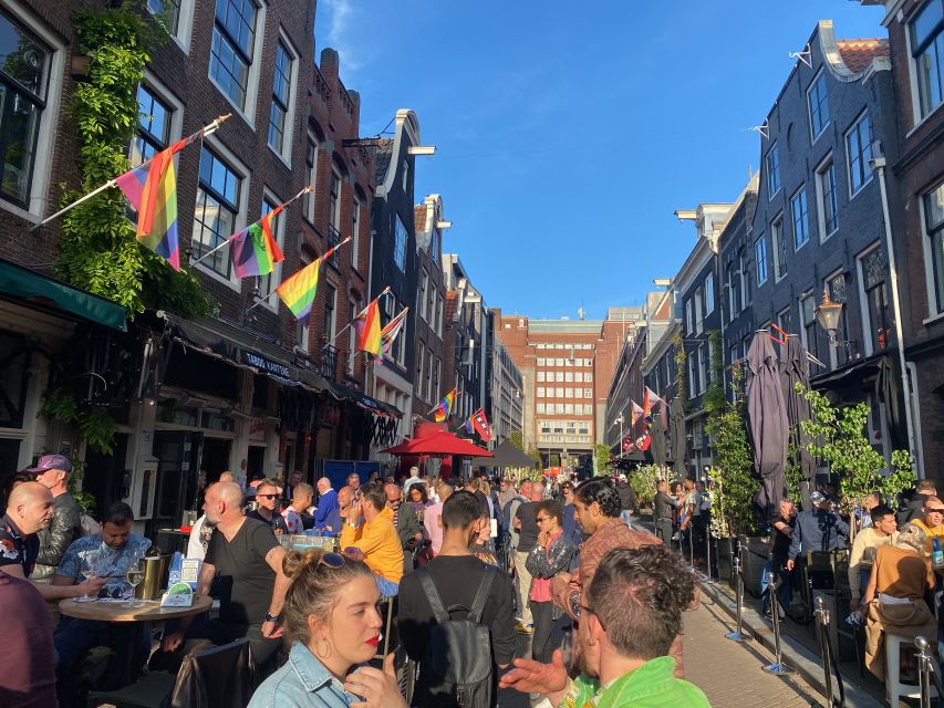 Rainbow Bar Stroll: Sashay through Amsterdam - Champagne Tasting and Canal Views