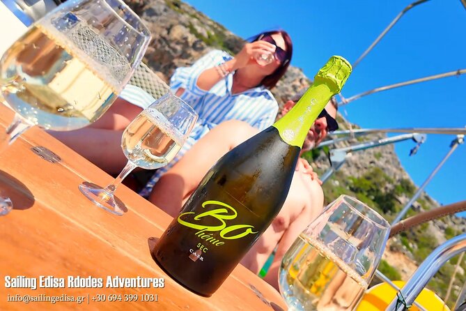 Rhodes Private Luxury Day Cruise MediterAsian Cocktails Champagne - Price, group size, and real value