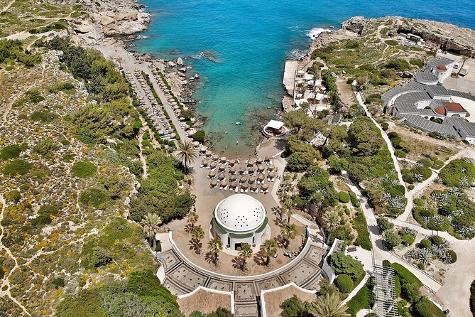 Rhodes Private Luxury Day Cruise MediterAsian Cocktails Champagne - Anthony Quinn Bay: two hours in Rhodes’ famous cove