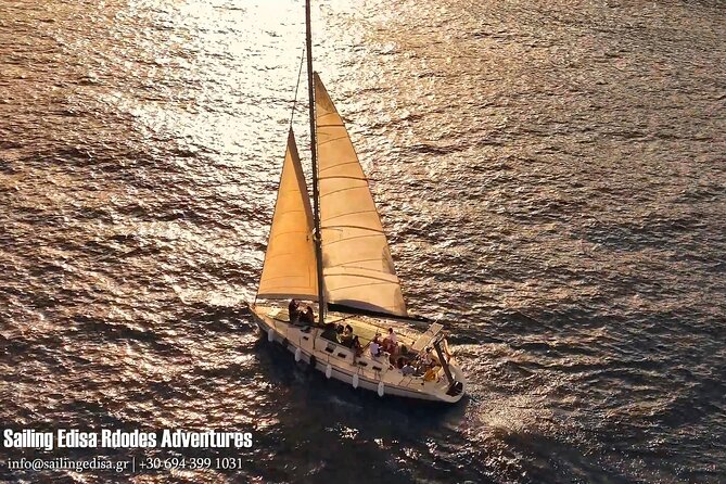 Rhodes Private Luxury Sunset Cruise ,Cocktails & Champagne, wine - Setting sail from Rhodes New Marina at 4 p.m.