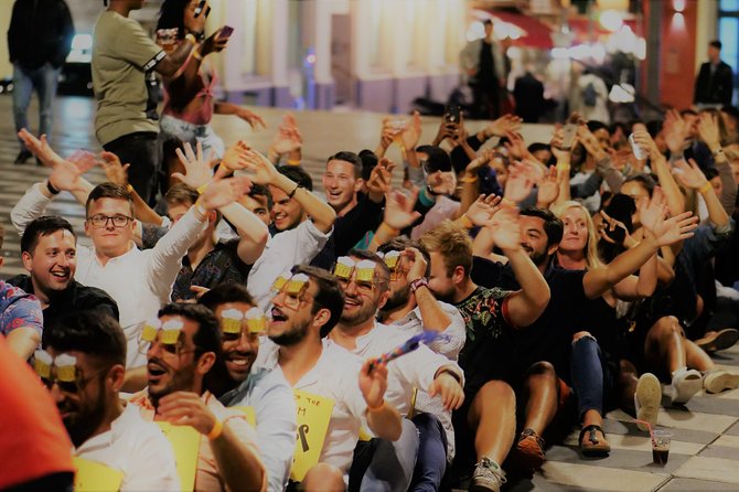 Riviera Bar Crawl Party with Free Shots and VIP Entry - Group size is the biggest uncertainty