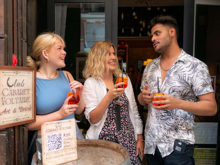 Rome: Guided Bar Crawl with Drinks & Dark History - The drinks: what is included at $77
