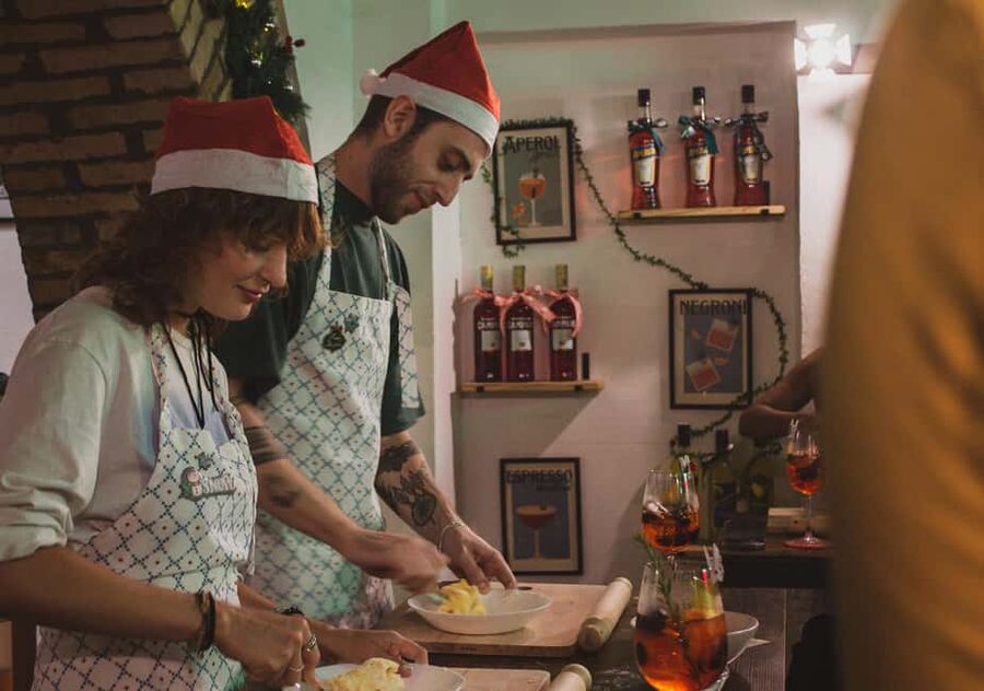 Rome: Pasta Cooking Class with Spritz Cocktails - What the 2 to 3 hour class feels like