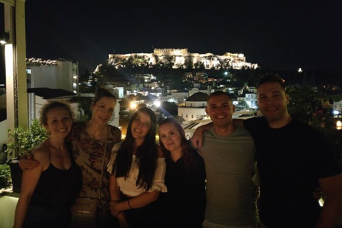 Rooftop Bar Hopping with Local Friends - Second and third rooftops: Greek shots and changing moods