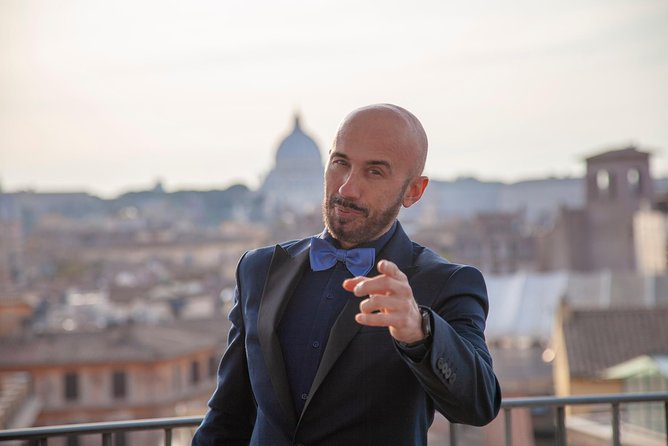 Rooftop Bar Opera Show: The Great Beauty of Rome - Arriving at Terrazza Borromini