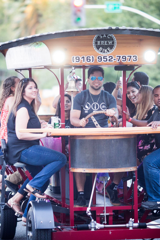 Sacramento: Pedal Bar Tour with 2 Stops - Starting at Sac Brew Bar