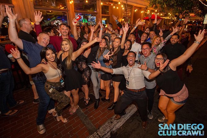 San Diego Club Crawl: Nightlife Party Tour - Key points to know before booking