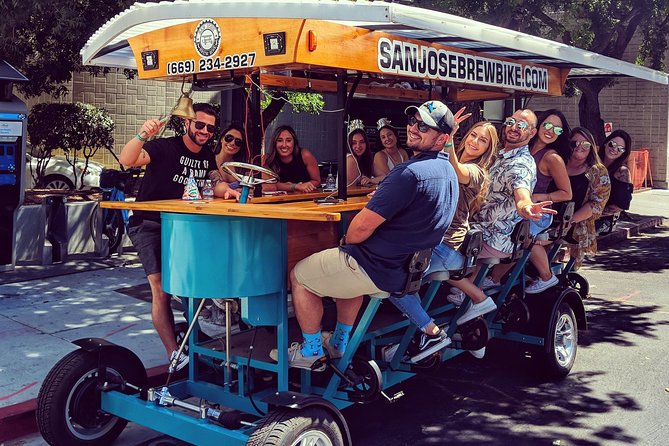 San Jose Brew Bike Bar Tour - Key points to know before you book