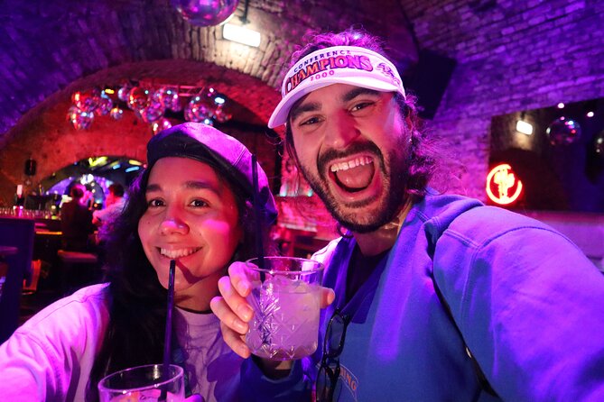 Saturday Night Pub Crawl for Professionals in Vienna, Austria - Kaktus Club ends the night underground