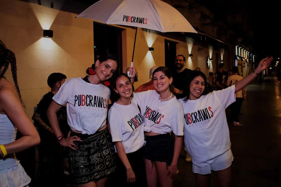 Seville: 3 Bars Pub Crawl + VIP Club Entrance & 3 Free Shots - What this $17 Seville night actually includes