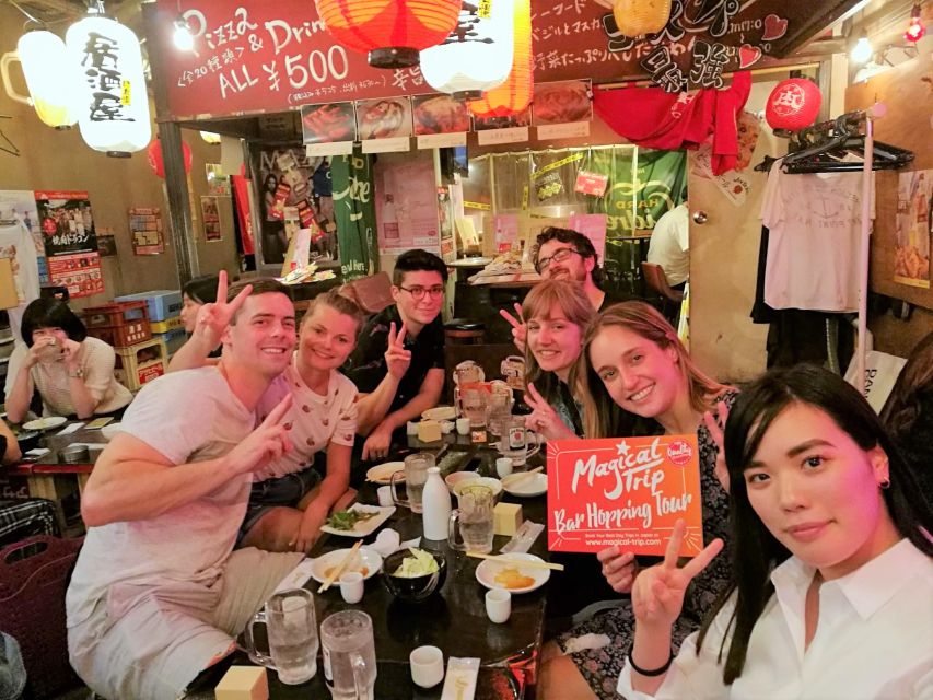 Shibuya Meltdown Night Tour: All-You-Can-Drink Bar Hopping - The guides make or break the night
