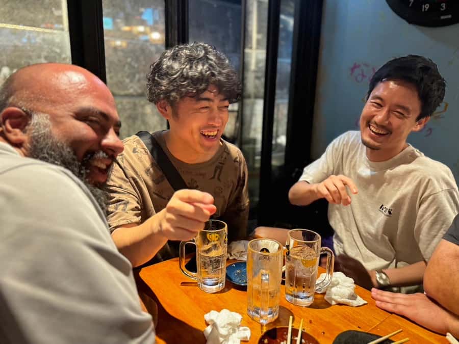 Shinjuku: bar hopping night tour at Japanese Izakaya - First stop: Yakitori Alley and Showa-era Memory Lane