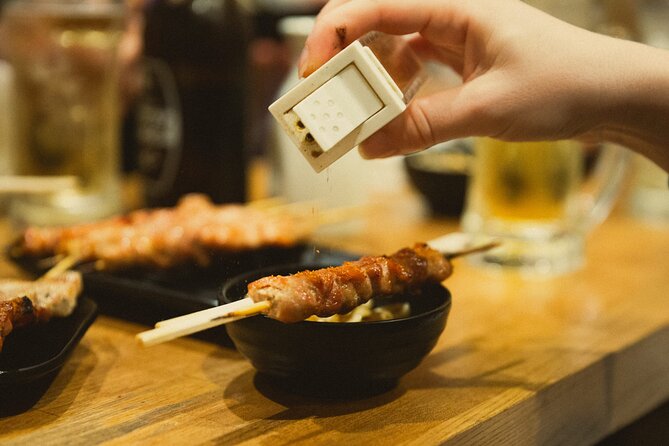Shinjuku Izakaya and Golden Gai Bar Hopping Tour - The food: more than bar snacks