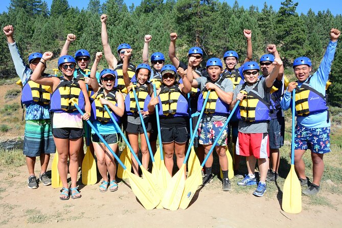 South Fork, American River: Chili Bar (Class III+ Whitewater) - Lunch on shore breaks up the action