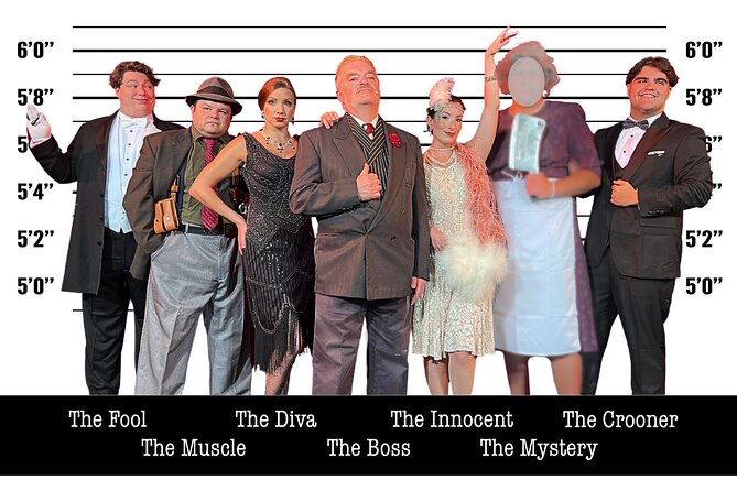 Speakeasy Murder Mystery Dinner Show in Orlando - A 1920s-style evening near International Drive