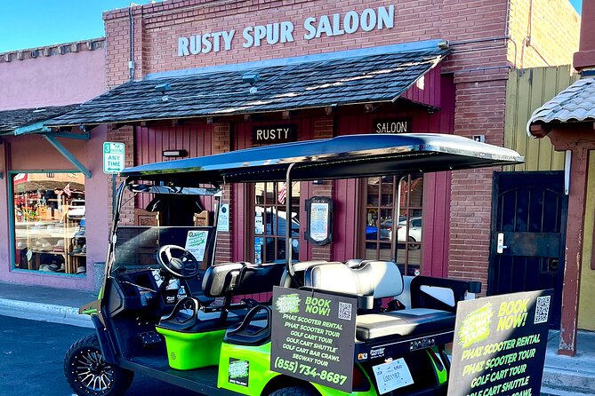 Stretch Limo Party Cart - Custom Bar Crawls, Wine Tastings, Night Clubs & More - Rolling through Old Scottsdale for four hours