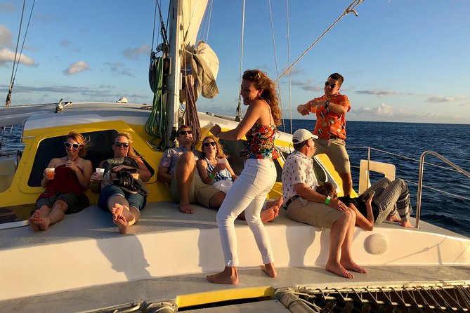 Sunset Cocktail Cruise of St Kitts - The sunset is the main event, but timing is not guaranteed